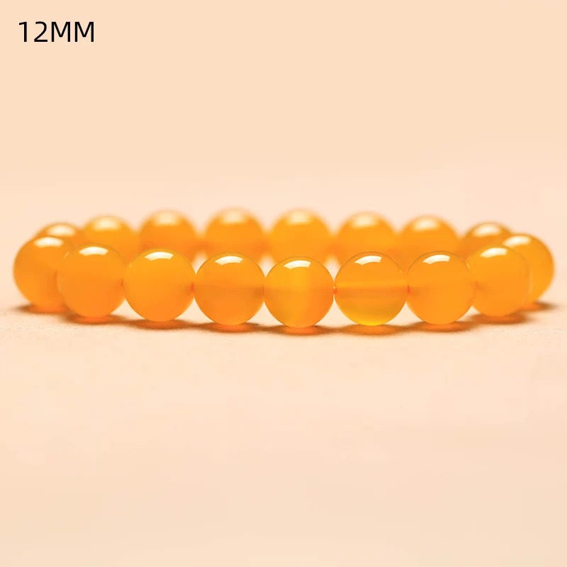 黄色瑪瑙ブレスレット