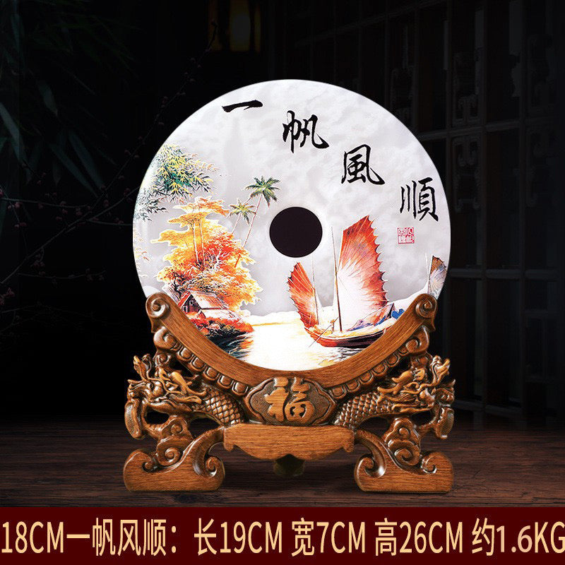 白翡翠平安ボタン
