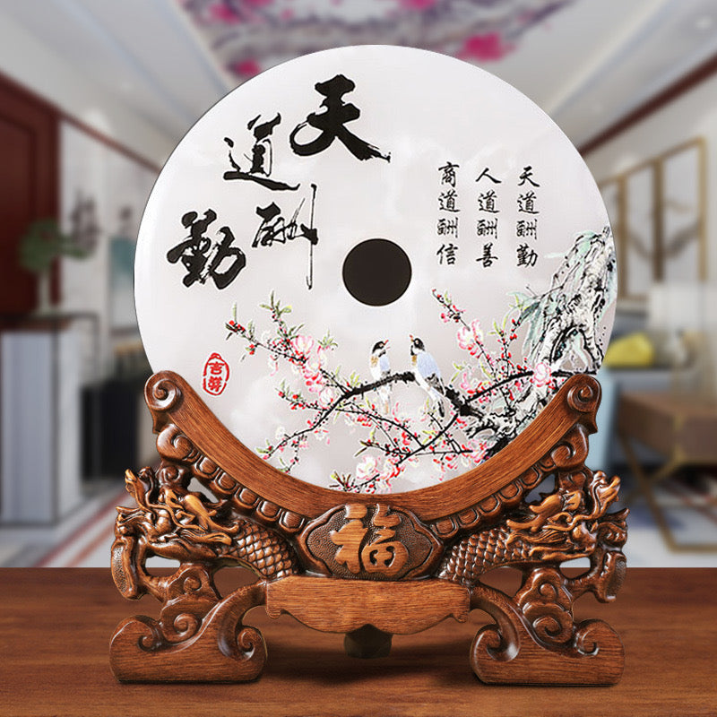 白翡翠平安ボタン