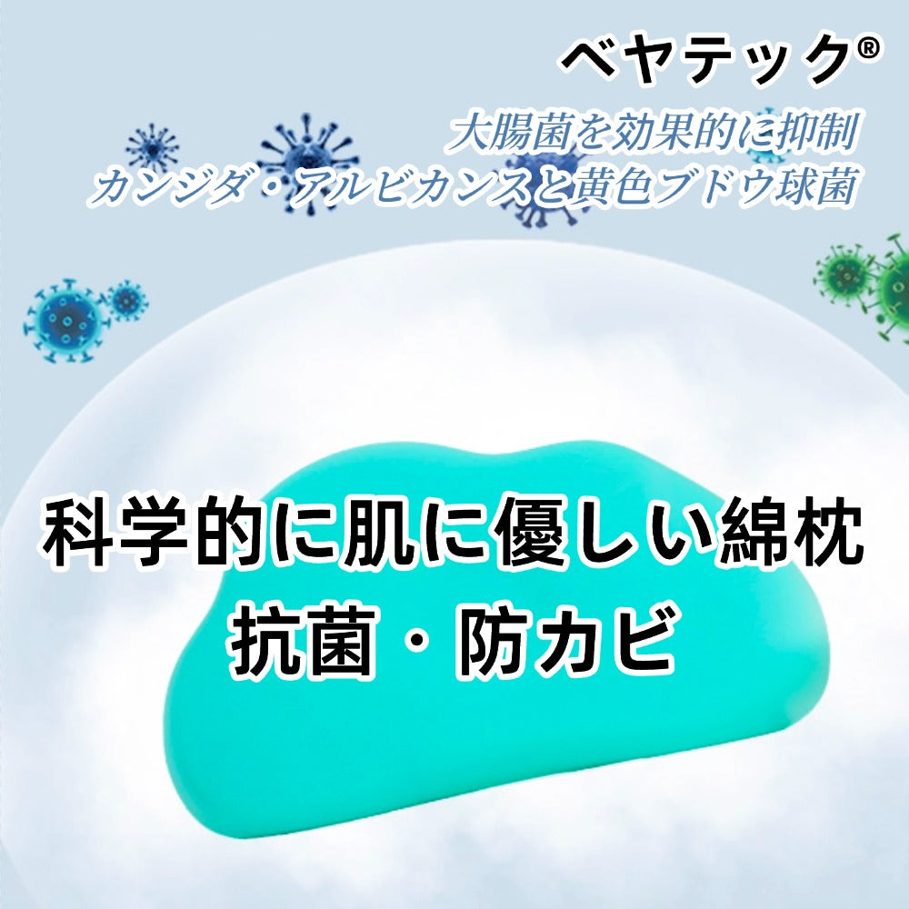 雲のような枕 クラウドピロー 首にぴったりの枕 雲の上で眠るように、優しく眠りに落ちる